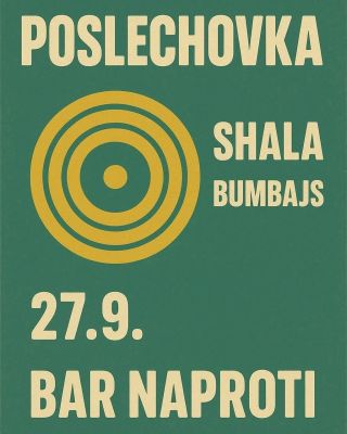 Hauzíky, techýnka - prostě klasické sypačky pantátů od vedle! Těšit se můžes na legendárního DJ Shalu v doprovodu mistra...